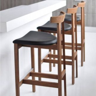 Kursi Bar Jati Tora Lengkung