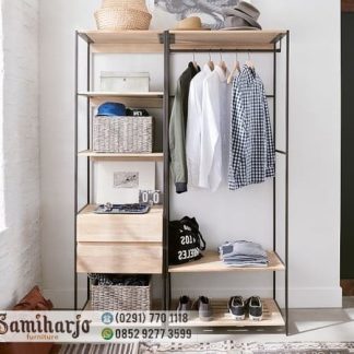 Lemari Pajangan dan Gantungan Industrial