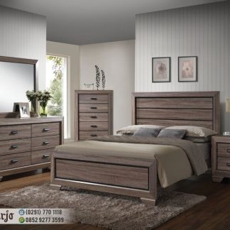 Set Kamar Tidur Minimalis Rustik Modern