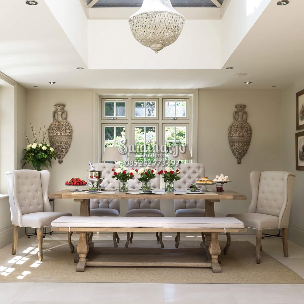 Meja Makan Paris Prancis Modern Klasik Residence Style