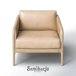 Accent Chair Boucle Rangka Besi Minimalis 1 title