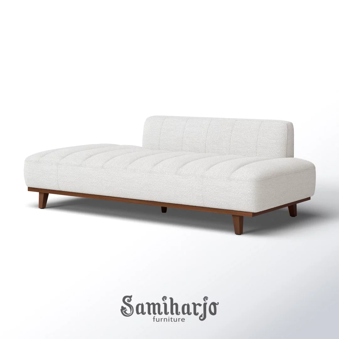 Kursi Santai Kulit Modern Rangka Besi Minimalis 1 title
