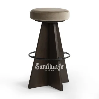 Bar Stool Orvexa Pedestal Silinder Dudukan Bulat Pijakan Cincin 1 title
