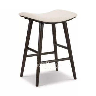 Kursi Bar Arka Saddle Dudukan Ergonomis Rangka Kayu Solid 1 title