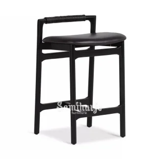 Kursi Bar Orlan Handle Rotan Dudukan Lengkung Kayu Solid 1 title