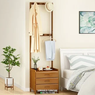 Rak Sandar Vertikal Laci Organizer Sudut Kamar Minimalis 1  title