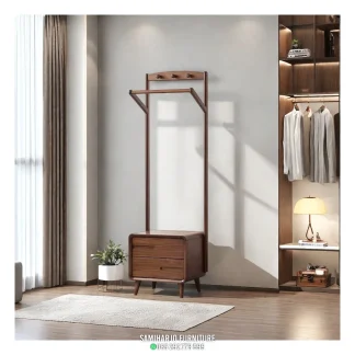 Standing Hanger Laci Minimalis Japandi Rak Busana Ruang Foyer 1  title