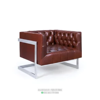Kursi Chesterfield Kubus Klasik Modern Bingkai Stainless Plat 1 title
